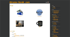 Desktop Screenshot of miroslavnovak.com